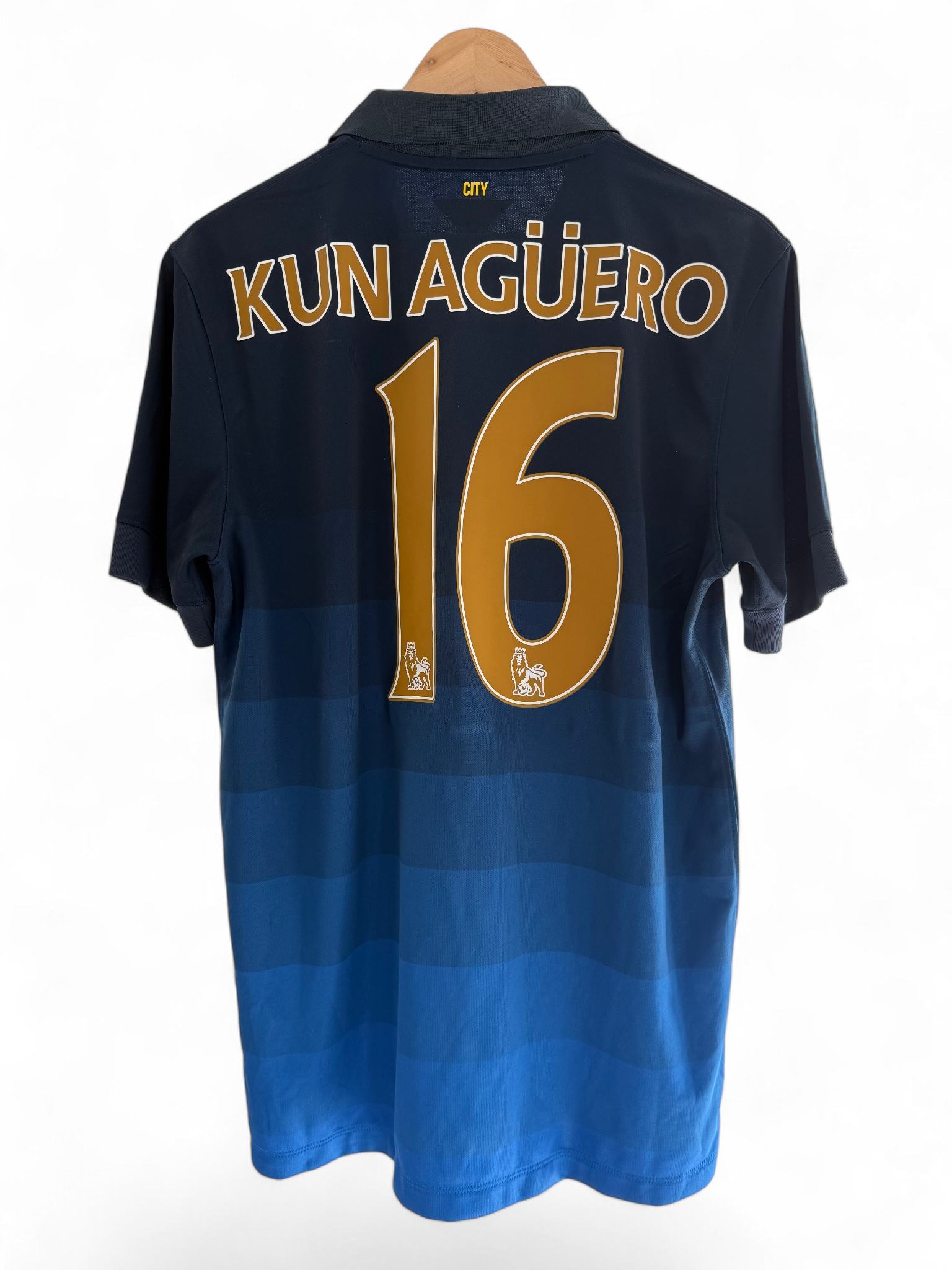 Manchester City extérieur 2014/2015 Aguero JLR 9/10