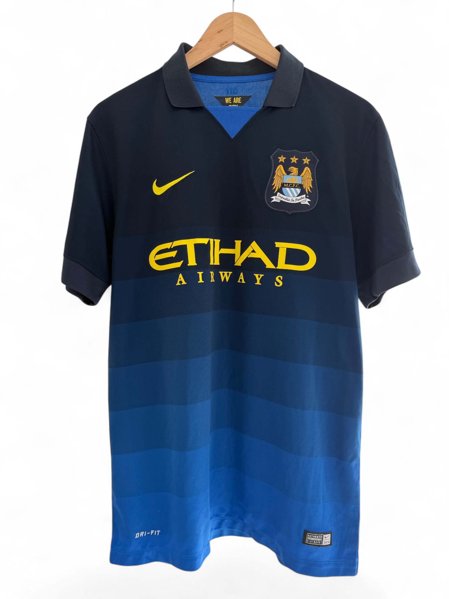 Manchester City extérieur 2014/2015 Aguero JLR 9/10